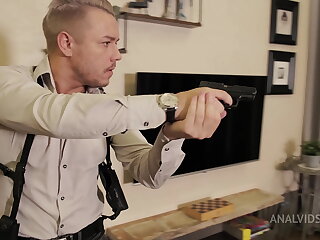 Scene 1 of the "Poison Kiss" mini porn series with a wondrous blonde Whiteneko&excl; Scene 1&colon; Bad and Naughty&period; Hard DP NRX047