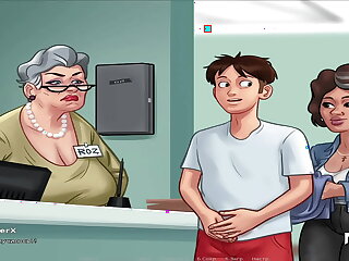 SummertimeSaga - Aged lady got teeth cooling together with sucked E3 &num;92