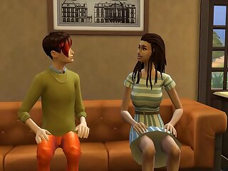 Me And My step Dad Fucking My step Sister Threesome